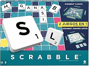 Mattel Games Scrabble 2 Juegos en 1 , juego de mesa familiar por 13.99€