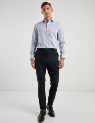 Tommy Hilfiger camisa de vestir de algodón por $424.50 en Liverpool