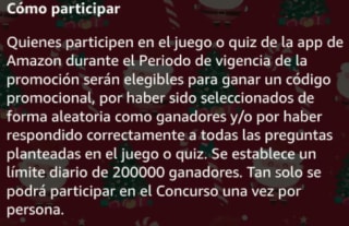 Amazon 5€ de regalo en compras superiores a 25€ (cuentas seleccionadas)