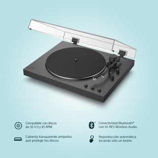 Combo Tocadiscos PS-LX3BT + Audífonos WH-1000XM4C por $6,499 en Sony