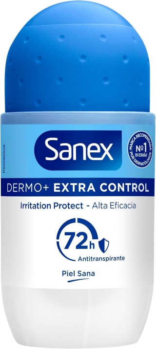 Sanex Dermo+ Extra Control roll-on 50 ml por 1,76€ en Amazon