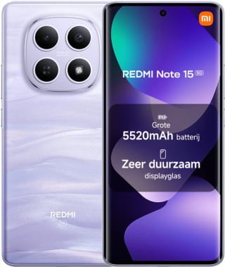 Xiaomi REDMI Note 15 5G - 8 GB RAM - 256 GB - Paars voor €180,21 dmv code