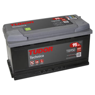 Batería Tudor 95ah 800a T950 para coche por 73,65€