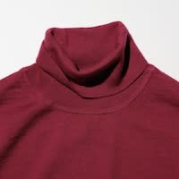 Pull col roulé 100% laine mérinos à 14,90€ chez Uniqlo