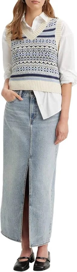 Levi's Ankle Column Skirt Falda Midi Mujer por 57,12€