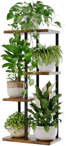 Bamworld Soporte para Plantas de Interior de 4 Niveles por 18.79€