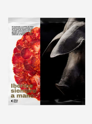 Lote Jamón de cebo de campo ibérico 50% + lote embutidos por 189€