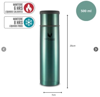 Termo Líquido 500 Ml Every Night Acero Inoxidable Thermos $10.990 en Falabella, Chile