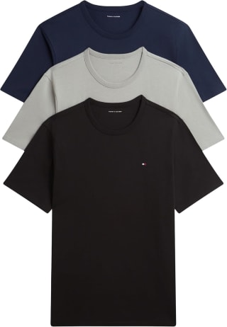 Tommy Hilfiger pack de 3 camisetas para hombre por 34,95€ en Amazon