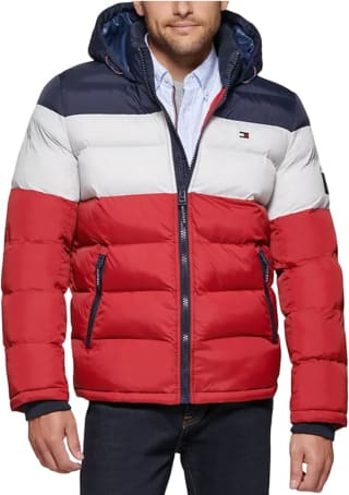 Chamarra Tommy Hilfiger 156AN122 Rojo Blanco por $667 | Amazon