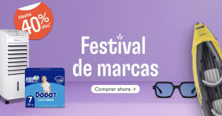 Festival de las marcas 40% descuento + 21€ en cupones en tus compras Miravia ofertas