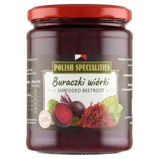Polish Specialities Shredded Beetroot 540ml / Red Cabbage 650g - Nectar Price