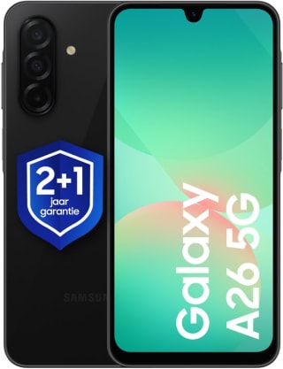 Samsung Galaxy A26 5G 128GB Zwart voor €179 bij Bol
