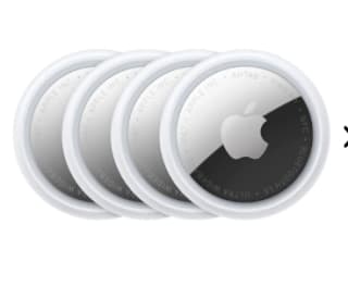 Apple AirTag (2e generatie), 4 stuks voor €78,95