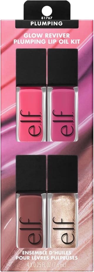 e.l.f. Glow Reviver Plumping Lip Oil Kit voor €14,24 bij Amazon