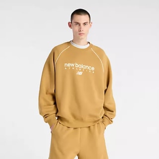 New Balance Trackside Fleece Crew Stucco por 39,00€