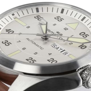 Hamilton Khaki Aviation Pilot Day Date (42 mm) pour 645€ chez Lepage
