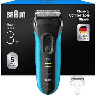 Braun Series 3+ Elektrisch Scheerapparaat voor €59,99 bij Amazon