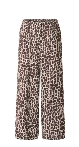 Pantalón ancho de mujer pardo por 5.99€