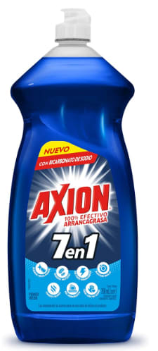 Axion Blue Lavatrastes Líquido 7 en 1 900mL por $32 | Amazon