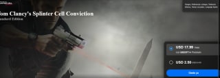Tom Clancy's Splinter Cell Conviction por $40 | Ubisoft Store