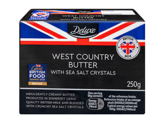 Deluxe West Country Butter with Sea Salt 250g – Lidl Plus