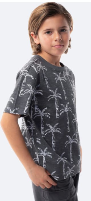 Camiseta estampada manga corta de niño TEX por 1.99€
