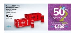 50% que Vuelve a Carrefour.
