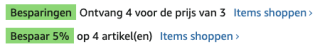 4 stuks Mepal Lunchpot mini Ellipse voor €31,33 bij Amazon