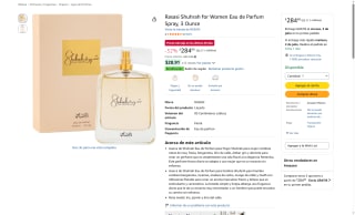 Rasasi Shuhrah Mujer Eau de Parfum 85ml por $285 | Oferta Amazon