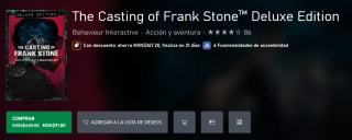 The Casting of Frank Stone Deluxe Edition por $92 | Oferta Xbox Store