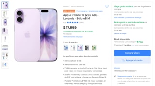 Apple iPhone 17 256GB por $15,789 en Mercado Libre