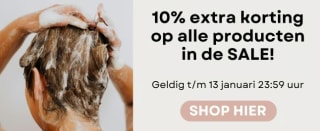 10% extra korting op álle SALE-producten bij Haarpro