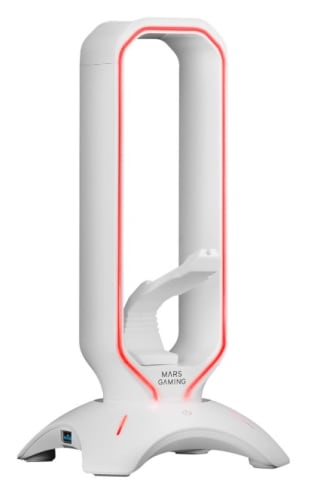 Mars Gaming Soporte Auricular MHHPRO 3in1 Blanco por 9.90