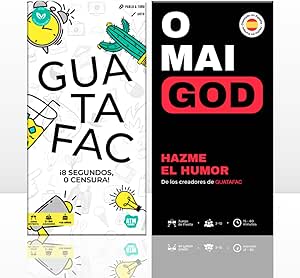 Pack Juegos de Mesa Guatafac + Omaigod por 36.65€