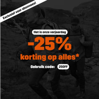 25% korting op bijna alles bij Revolutionrace