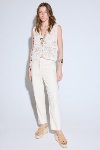 Pantalón de jaquard para Mujer Slowlove por 9.9€