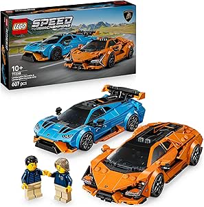 LEGO Speed Champions Lamborghini Revuelto & Huracán STO 77238