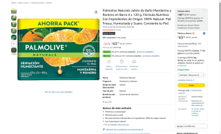 Jabón Palmolive 4uds por $43 | Oferta Amazon