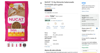 Alimento Nupec para Gatos 15kg por $595 | Oferta Amazon