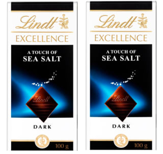2 Tabletas de Chocolate EXCELLENCE Flor de Sal - Lindt por 4.93€