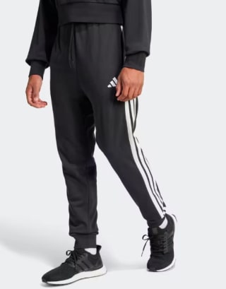 ADIDAS Pantalón Jogger Hombre Negro Algodón por 17.99€