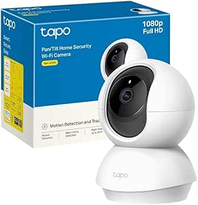 Tapo Cámara de vigilancia WiFi interior 360° 1080p C200C por 19.99€