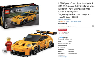 LEGO Speed Champions Porsche 911 GT3 RS Supercar voor €18,15 bij Amazon