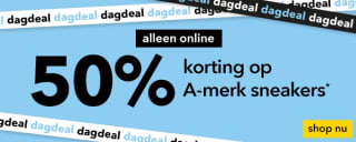 50% korting op heel veel A-merk sneakers bij Scapino