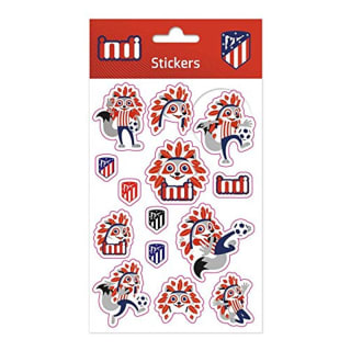 Grupo Erik Pegatinas Atlético de Madrid 11x20cm por 0,99€