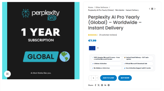 Perplexity AI Pro Global 12 Meses por $42 | Keys4us