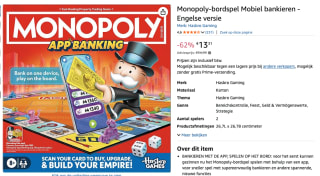 Monopoly Mobiel Bankieren - Gezelschapsspel voor €13,31 bij Amazon
