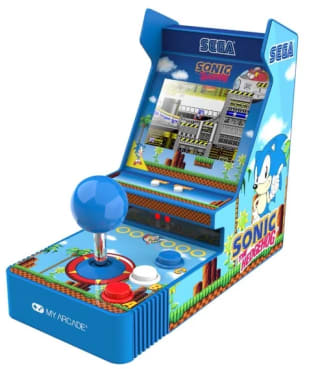 Consola retro portátil My Arcade Sega Sonic The Hedgehog por $408 en Sam's Club