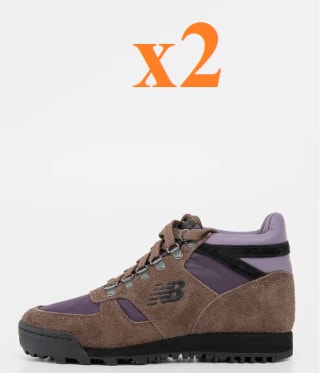 2 Pares de Zapatillas New Balance RAINIER por 88€